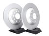 ES#2681194 - 4F0615601EKT6 - Rear Brake Service Kit - Featuring Zimmermann Rotors and ECS DD23 "Daily Driver" Ceramic Brake Pads - Assembled By ECS - Audi
