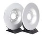 ES#2681194 - 4F0615601EKT6 - Rear Brake Service Kit - Featuring Zimmermann Rotors and ECS DD23 "Daily Driver" Ceramic Brake Pads - Assembled By ECS - Audi