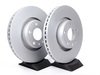 ES#2681189 - 4F0615301EKT6 - Front Brake Service Kit - Featuring Zimmermann rotors and ECS DD23 ceramic brake pads. - Assembled By ECS - Audi