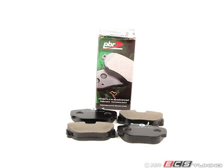 ES#514285 - d1130d - E30 Front Deluxe Brake Pad Set - Ceramic Composition For Extended Rotor Life - PBR - BMW