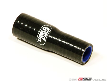 ES#3382 - SFS-SR-25-19BLK - Samco Silicone Hose Reducer - Black - (NO LONGER AVAILABLE) - 25mm to 19mm ID, 100mm long - Samco - 