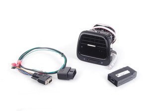 ES#2631576 - P3SCRR+VB - Integrated Digital Vent Gauge - Black Vent Trim - (NO LONGER AVAILABLE) - Powerful plug-and-play multifunction display - pre-installed in an OEM dashboard vent! - P3 Gauges - 