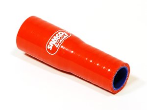ES#4257 - SFS-SR-25-19RED - Samco Silicone Hose Reducer - Red - (NO LONGER AVAILABLE) - 25mm to 19mm ID, 100mm lon - Samco - 