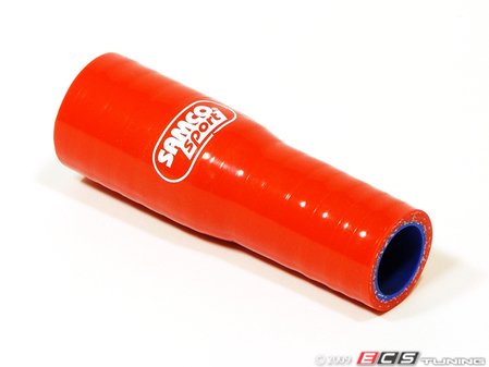 ES#4257 - SFS-SR-25-19RED - Samco Silicone Hose Reducer - Red - (NO LONGER AVAILABLE) - 25mm to 19mm ID, 100mm lon - Samco - 