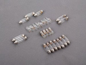 ES#2626519 - N90841101KT - Interior Bulb Kit - Includes all basic interior bulbs for a complete refresh - Assembled By ECS - Audi