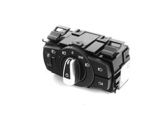 ES#2702948 - 61319169406 - European Headlight Switch - Chrome - Allows operation of the rear fog lamps - Genuine European BMW - BMW