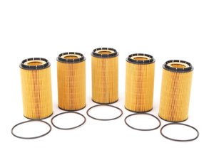 ES#514225 - 07C115562E - Oil Filter - Pack Of 5 - Stock Up And SAVE! - Stock up and save - Hengst - Audi Volkswagen