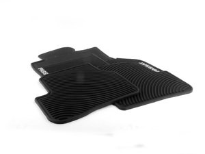 ES#2712262 - 3C1061550H041 - Rubber Floor Mats - Set - (NO LONGER AVAILABLE) - Protect your vehicle's interior from the elements - Genuine Volkswagen Audi - 
