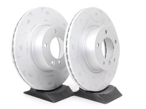 ES#2635944 - 34116792219KT - Front Brake Rotors - Pair (312x24) - Factory Direct Replacement - Genuine BMW - 