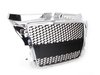 ES#2695486 - YT601212PHC - RS Mesh Style Grille - Black With Chrome Frame - Add a sleek new look to your front end with this black mesh grille. - ECS - Audi