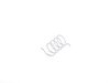 ES#403703 - 6N0837229A - Lock Cylinder Spring - Found between the eccentric and the carrier - Genuine Volkswagen Audi - Volkswagen