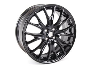ES#250391 - 36116785304 - R113 JCW LM Rad Cross Spoke Wheel 18" (4x100) Gloss Black - Priced Each - (NO LONGER AVAILABLE) - 18 x 7J ET:52 Ronal Wheel - Genuine MINI - 