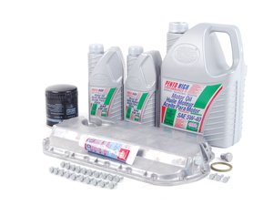 ES#2602426 - N90824401KT - Oil Pan Replacement Kit - Everything required to replace your leaking pan, including the oil change - Assembled By ECS - Audi