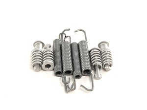 ES#62153 - 34410304724 - Parking Brake Spring Repair Kit - This kit includes all related hardware to install a new set of parking brake shoes - Genuine BMW - BMW