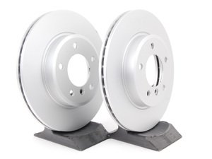 ES#11699 - 34116855152kt5 - Front Brake Rotors - Pair (300x22) - Featuring a protective Meyle Platinum coating. - Meyle - BMW