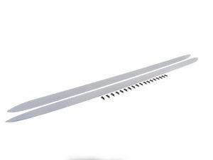ES#2712949 - 8T0854932AGRUKT - Rocker Panel Side Blade Retrofit Kit  - Add the S-line/S5 side blades to your vehicle - Genuine Volkswagen Audi - Audi