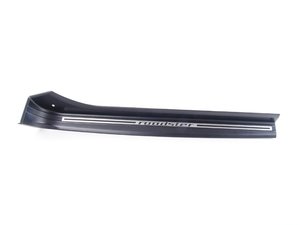 ES#124949 - 51478398884 - Right Door Sill Cover - Single black door sill cover with roadster logo - Genuine BMW - BMW