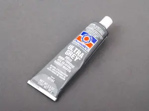 Oil Pan Gasket Silicon Sealant - Ultra Grey (3.5oz Tube)