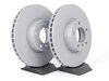 ES#2713272 - 34116767059KT9 - Front Brake Rotors - Pair (324x30) - Restore braking power. - Zimmermann - BMW