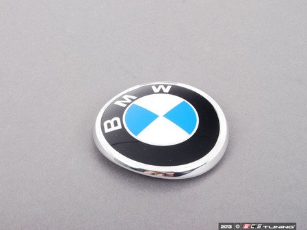 ES#78972 - 51141872327 - E12 BMW Emblem / Roundel - Trunk - New trunk emblem - Genuine BMW - BMW