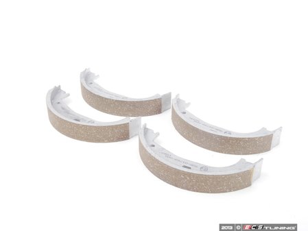 ES#62468 - 34416761289 - Parking Brake Shoe Kit - (NO LONGER AVAILABLE) - Set of four parking brake shoes with two tensioning springs - Genuine BMW - 