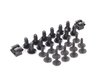 ES#2707748 - N91057001KT1 - Front Fender Liner Hardware Kit - Priced Each - Includes required hardware to secure one front fender liner - Assembled By ECS - Audi