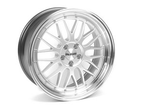 ES#2660887 - 020-2 - 18" Style 020 Wheels - Set Of Four - (NO LONGER AVAILABLE) - 18"x9" ET25 5x100 - Silver with 3" machined lip - Alzor - 
