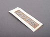 ES#7147 - 3C0853675BGQF - "2.0FSI" Emblem - Chrome / Chrome / Red stick on emblem - Genuine Volkswagen Audi - Audi Volkswagen