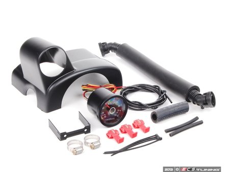 ES#2210247 - 1KM8980WT - Boost Gauge & Pod Kit - Bright white boost gauge to match instrument cluster for late models - New South Performance - Volkswagen