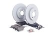ES#2597262 - 34111502891KT15 - Front Brake Service Kit - Featuring Zimmerman rotors and ECS DD23 "Daily Driver" ceramic pads - Assembled By ECS - MINI