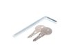 ES#2712953 - RM1471 - LiftOp - Medium - Silver - (NO LONGER AVAILABLE) - Keeps up to four pairs of skis or four snowboards secure - Rocky Mounts - 