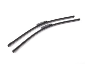 ES#1877433 - 4F1998002A - Front Aero Wiper Blade Set - Clear up streaks & improve rainy day visibility - Genuine Volkswagen Audi - Audi