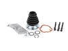 ES#2226204 - 1J0498201A - Front Inner CV Boot Kit - Right - Complete boot kit, including grease and hardware for standard style axle shafts. - GKN Drivetech - Volkswagen