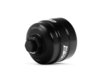 ES#2998988 - 002292ECS01 - Billet Aluminum Oil Filter Housing Cap - Aluminum oil filter housing replacement for plastic OE housing cap - ECS - Audi Volkswagen