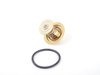 ES#1647 - 056121113E - Thermostat - 71C - With Sealing Ring, Low Temperature - Wahler - Audi Volkswagen