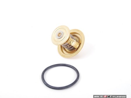 ES#1647 - 056121113E - Thermostat - 71C - With Sealing Ring, Low Temperature - Wahler - Audi Volkswagen