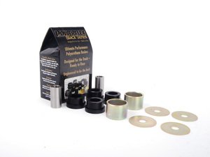 ES#2651684 - PFR85-511Bx2 - Rear Race Polyurethane Toe Arm Bushing - Outer - Performance polyurethane bushing kit for rear toe arm - Powerflex Black Series - Audi Volkswagen