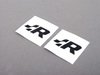 ES#6077 - VW3275 - Black R-Line Decal - Set Of Two - (NO LONGER AVAILABLE) - It comes in two for double the greatness! - DriverGear - 