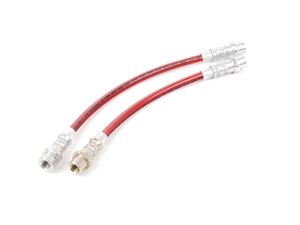 ES#2710846 - 002565ECS03AKT - Exact-Fit Stainless Steel Brake Lines - Mid - DOT-compliant kit to improve pedal feel in your vehicle. - ECS - BMW
