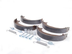 ES#2710253 - 34416761289 - Parking Brake Shoe Kit - Set of four parking brake shoes, springs, and pins - Febi - BMW