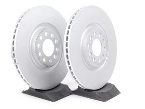 ES#2153839 - 8L0698301AKT4 -  Front Brake Rotors - Pair (312x25) - Restore the stopping power of your vehicle with new rotors. - Genuine Volkswagen Audi - Audi Volkswagen