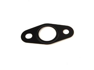 ES#10588 - 058145757c - Turbo Oil Line Gasket - Priced Each - Seals the oil return line to the turbocharger - Genuine Volkswagen Audi - Audi Volkswagen