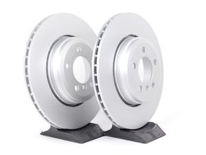 ES#2135710 - 40406018 - Rear Brake Rotors - Pair (345x24) - Featuring a protective Meyle Platinum coating. - Meyle - BMW