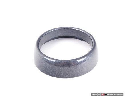 ES#117295 - 51457055726 - Vent Trim Ring - Anthracite - Priced Each - Upgrade or replace your vent trim rings - Genuine MINI - MINI