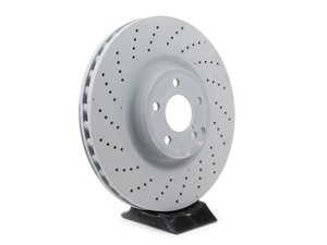 ES#2611005 - 221421181207 - Front Brake Rotor - Priced Each - Genuine Mercedes Benz - Mercedes Benz