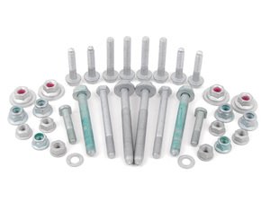 ES#2678031 - 4D0407192CKT - Complete Front Control Arm Hardware Kit - Includes all hardware for front upper and lower control arms for ease of service - Genuine Volkswagen Audi - Audi
