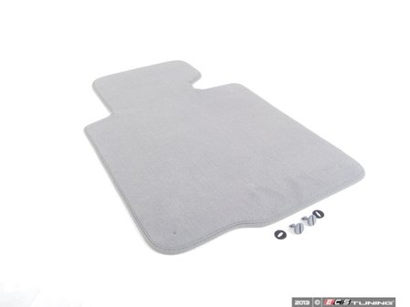 ES#122454 - 51477007845 - Driver's Side Carpeted Floor Mat - Grey - (NO LONGER AVAILABLE) - Replace your worn or missing floor mat - Genuine BMW - 