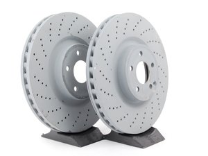 ES#2628550 - 221421181207KT1 - Front Brake Rotors - Pair (360x36) - Does not include new rotor securing screws - Genuine Mercedes Benz - Mercedes Benz