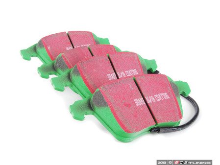 ES#519874 - DP21594 - Front GreenStuff Performance Brake Pad Set - Mildly upgraded composite pad. - EBC - Audi Volkswagen