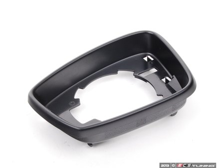 ES#2179762 - 5C6857601A - Side Mirror Trim - Left - Surround the glass and is easily cracked - Genuine Volkswagen Audi - Volkswagen